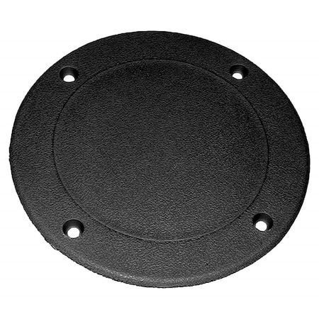 Excellent Appliances 5.625 in. Black Screw Down Deck Plate EX2624880